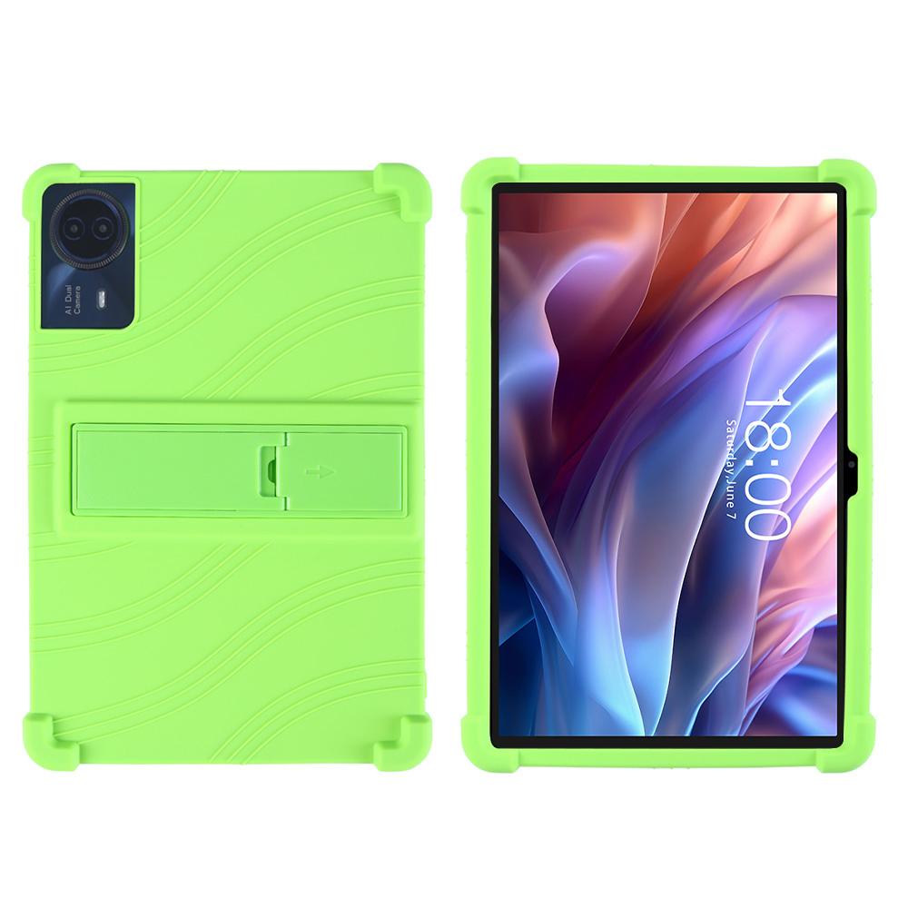 For Teclast T65 MAX Case Adjustable Kickstand Silicone Tablet Protective Cover