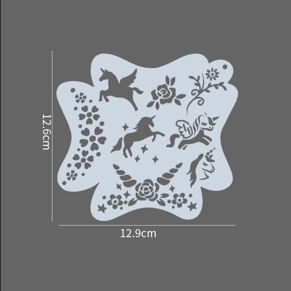 Hollowed DIY Body Art Paint Stencils Copying Stencils Makeup Painting Template  Scrapbooking