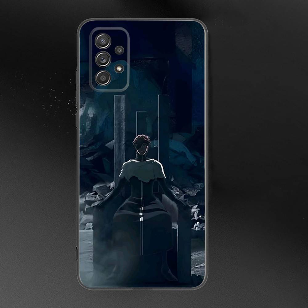 Чехол для телефона Аниме А-Айзен С-Соуске Для Samsung Galaxy A 91,80,73,72,71,53,52,51,22,5G Ударопрочный Мягкий Черный Чехол