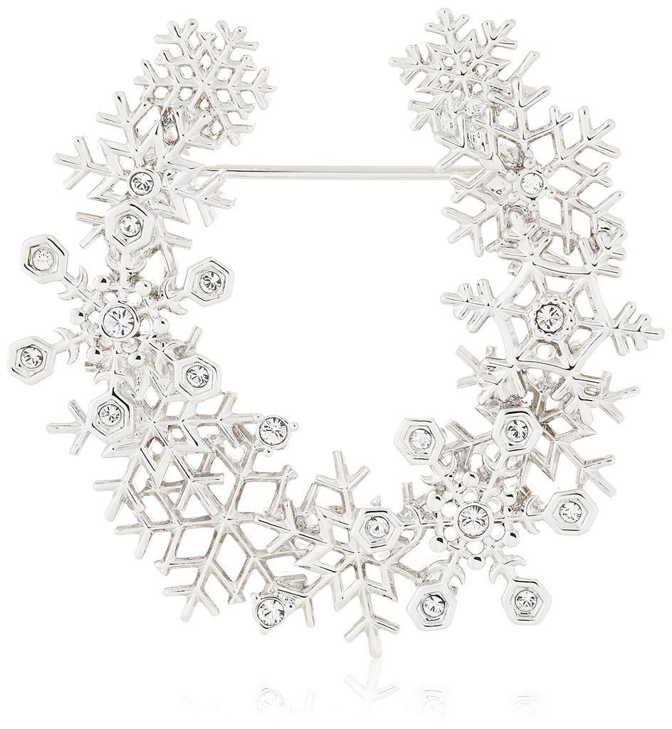 Брошь-подкова «Снежинка» VBMV2604 UT [Vendome Boutique]