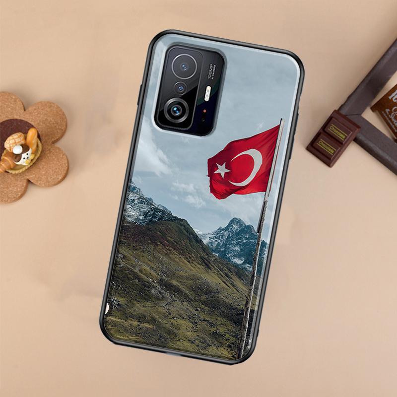 Крутой чехол с флагом Турции для Xiaomi POCO X7 X6 Pro X3 X5 M6 F3 F5 F6 Pro 11T 12T 13T 14T Pro 13 14 Ultra