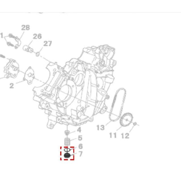 Oil Drain with O-Ring Compatible with Hisun UTV ATV 250,450,500,550,700,750,800,1000 Hisun,Massimo,Bennche,Coleman,Axis,Cub Cadet