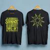 НОВАЯ футболка группы Slipknot 2 стороны Черная Унисекс S-5XL