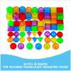 Translucent Montessori Table Toys Creative Early Education AIDS  Preschool Education