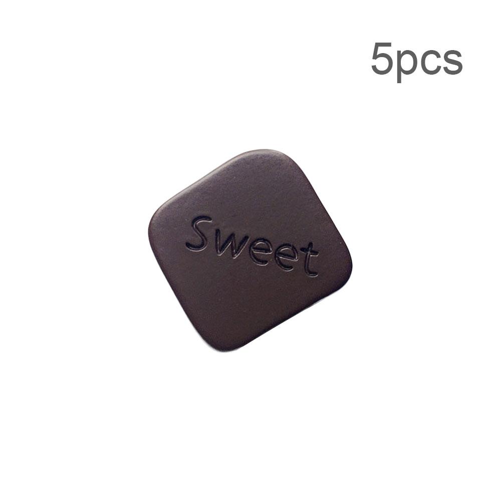 5 шт. имитация еды, шоколадная смоляная художественная композиция, трехмерный милый домашний декор, магнит на холодильник, украшение на холодильник