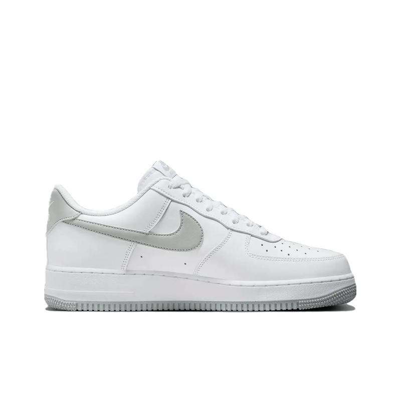 Nike Air Force 1 07 Белые светло-дымчатые мужские кроссовки FJ4146-100