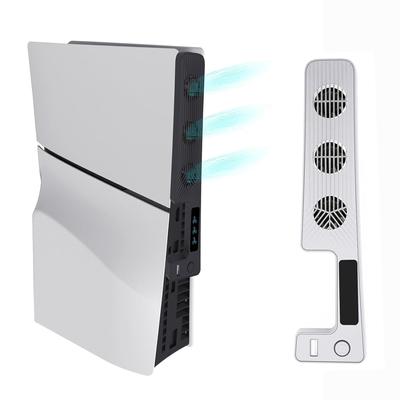 Вентилятор охлаждения для игровой консоли PS5 Slim для Sony P5 Slim Тепловой охладитель Вентилятор, встроенный 3 вентилятора, с 3 настройками скорости воздуха