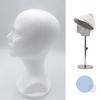 Foam Mannequin Head Model Display Stand for Wigs Hats Jewelry Glasses Holder Easy To Use Shop Rack for Salon DIY Painting