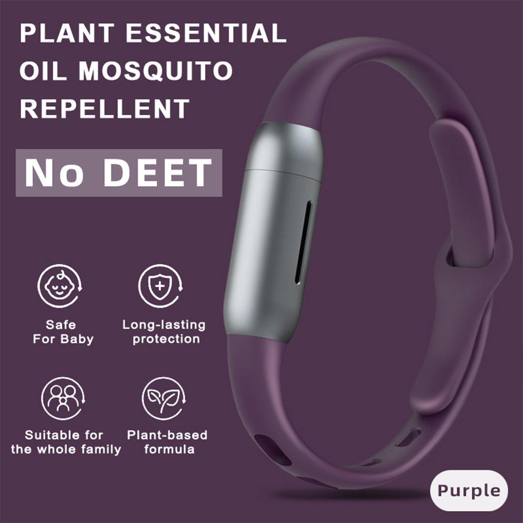 Браслет с эфирным маслом для защиты от комаров для взрослых и детей, для рыбалки. Безопаснее