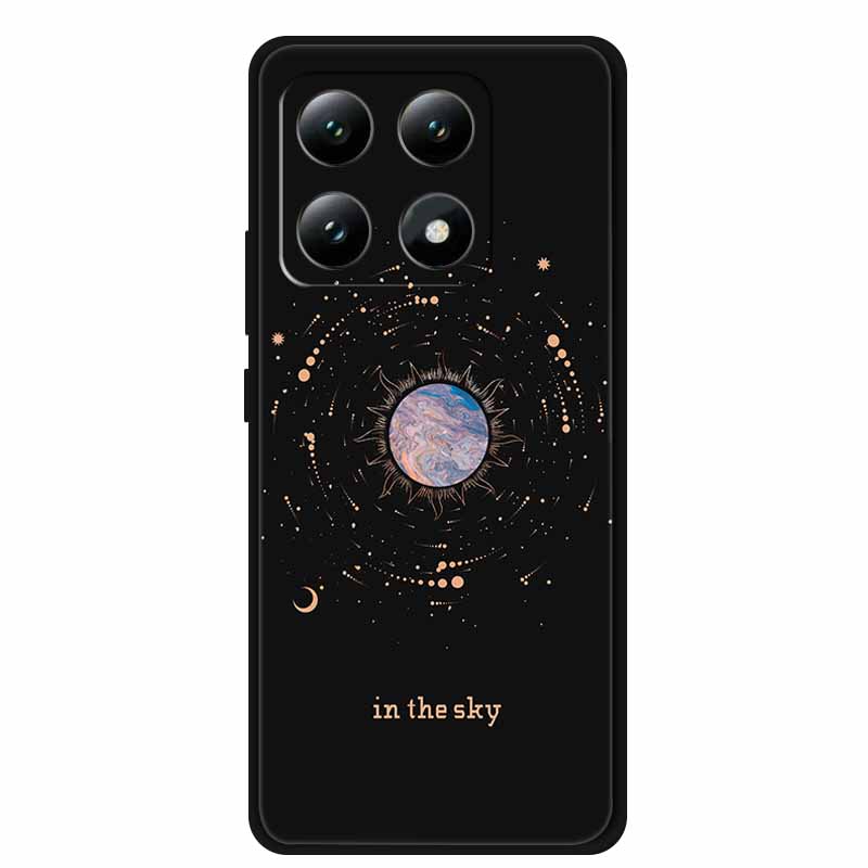 Для Xiaomi 15T 5G Чехол Цветы Мягкий Силикон ТПУ Задняя Крышка Для Xiaomi 15T Pro 5G Capa Boho Цветная Защита от Царапин