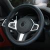 НОВЫЙ Чехол на руль автомобиля без внутреннего кольца, чехол для направления, кожаный чехол на ручку, универсальный чехол на ручку, эластичная лента