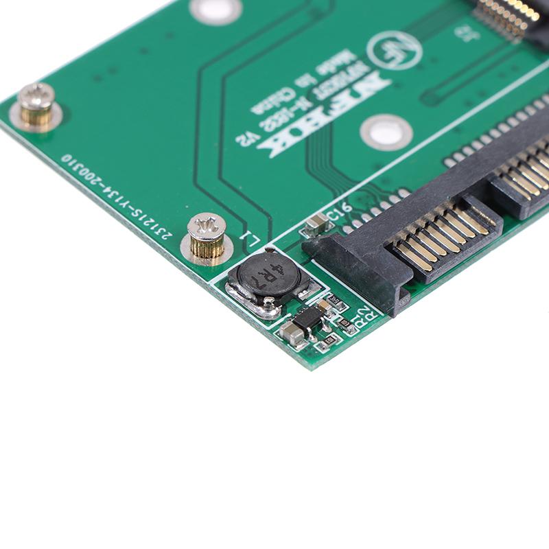 Стандартный Msata Ssd To 2.5 Inch Sata адаптер конвертер плата ноутбук настольный компьютер