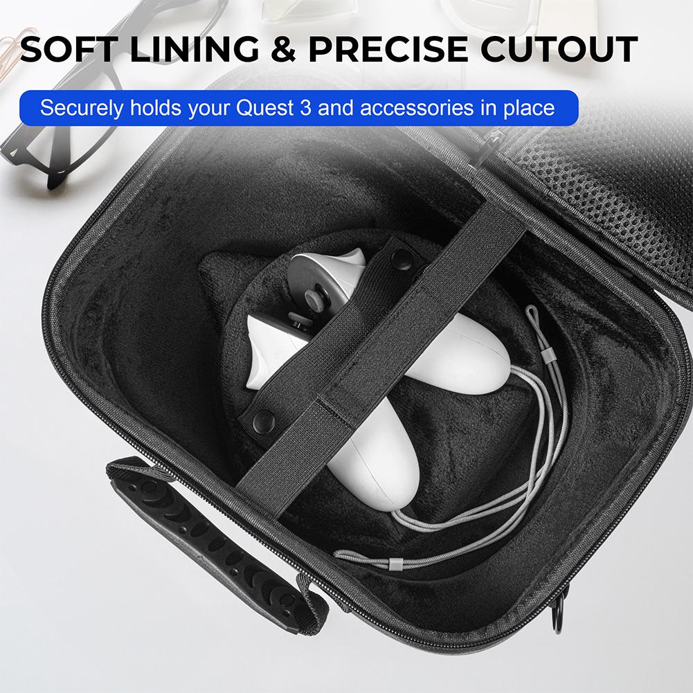 Чехол для переноски Meta Quest 3 для BOBOVR M3 PRO Elite Strap Protective Bag Сумка для хранения в дороге и дома