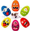 Dog Toys with Dog Toys Eggs Stress Egg Suitable for Small Dogs 6 Piece Set Sounds, Relief, Shaped, -