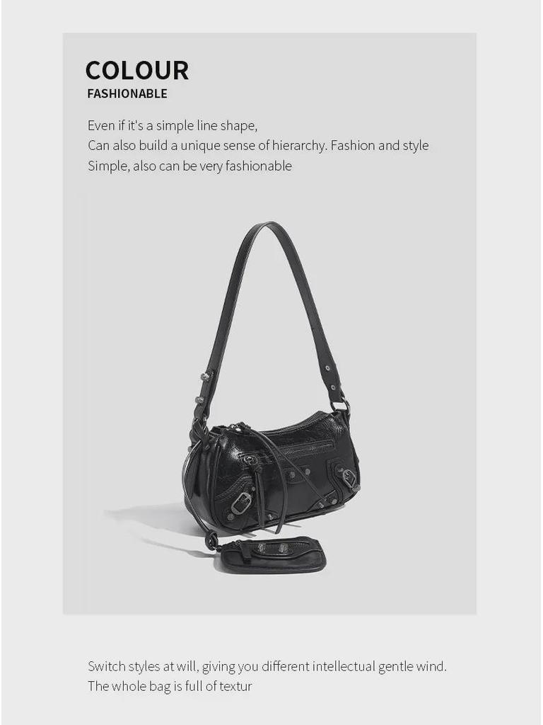 Модная сумка через плечо в японском стиле: Универсальная, спортивная, шикарная сумка через плечо и подмышки для студенток