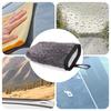 Car Paint Cleaning Wash Mitts Auto Interior Leather Decontamination Gloves Polyester Detailing Tool For Leather Seat Door