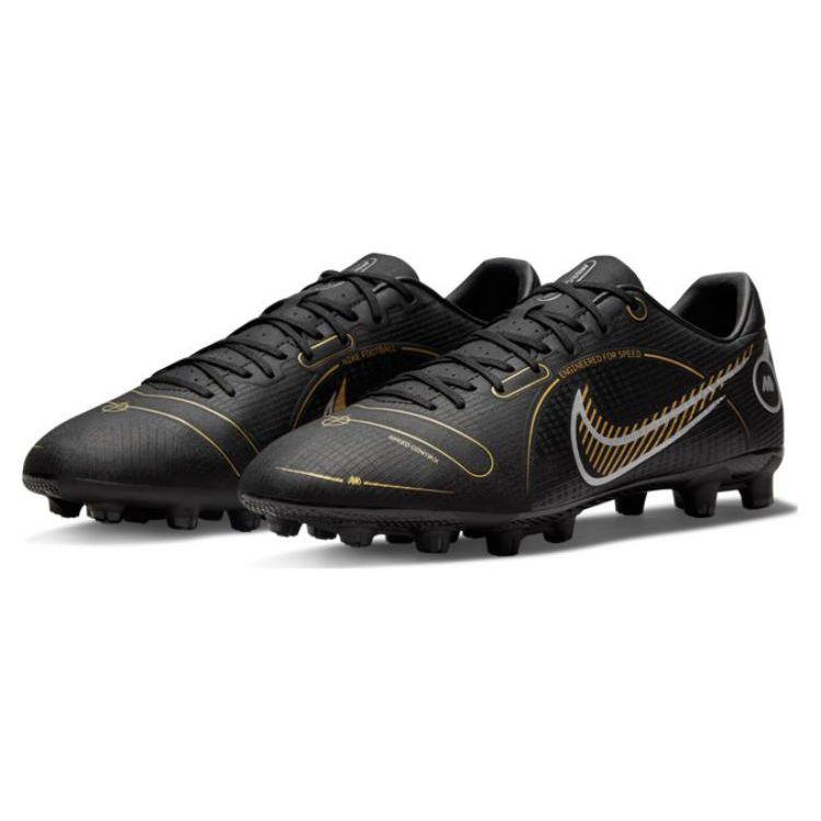 Nike Mercurial Vapor 14 Academy Удобные HG с круглым носком (Резиновые короткие шипы) Нескользящие Легкие Футбольные Бутсы Мужские Футбольные Бутсы Черные DJ2871-007