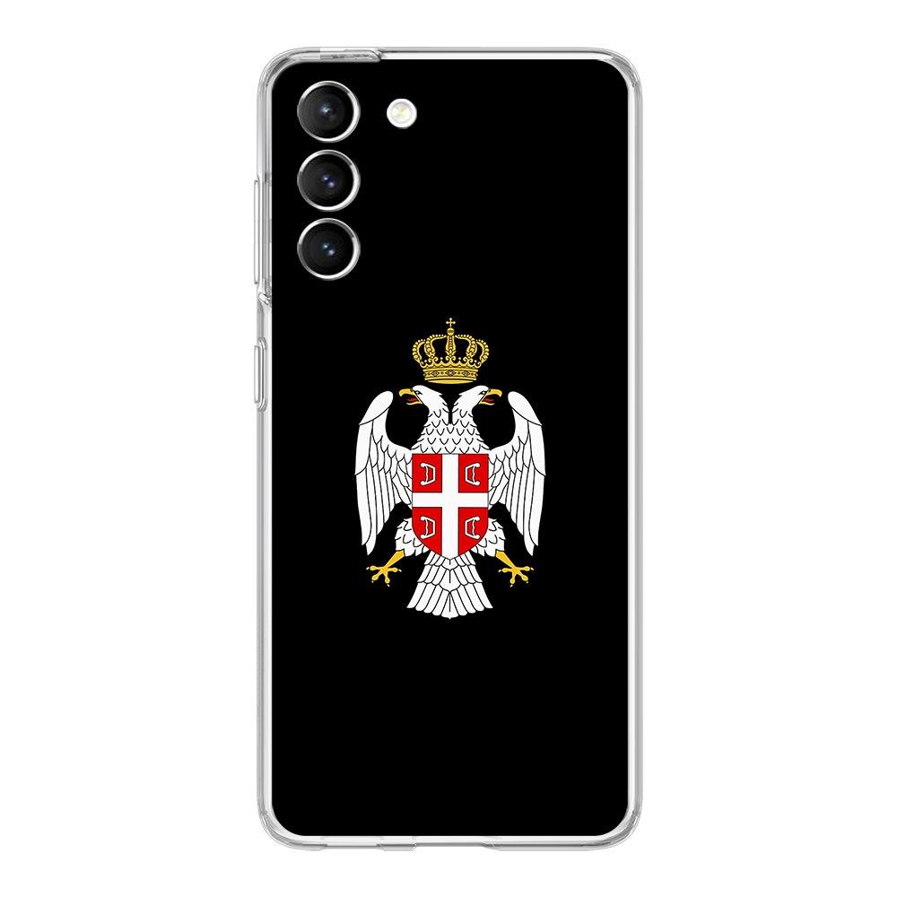 Прозрачный чехол для телефона с флагом Сербии для Samsung Galaxy S23 S22 5G S20 Ultra S21 FE 5G S10E S9 S8 S10 Plus Мягкая противоударная задняя крышка