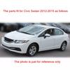 Для CIVIC Седан 2012-2015 Уплотнитель двери Передний правый Открытый Резиновый уплотнитель