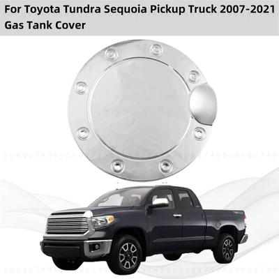 Для Toyota Tundra Sequoia Пикап 2007 2010- Хромированные Модифицированные Автомобильные Аксессуары Покрытые Колпачки Накладки на Баки Стиль Наклейки