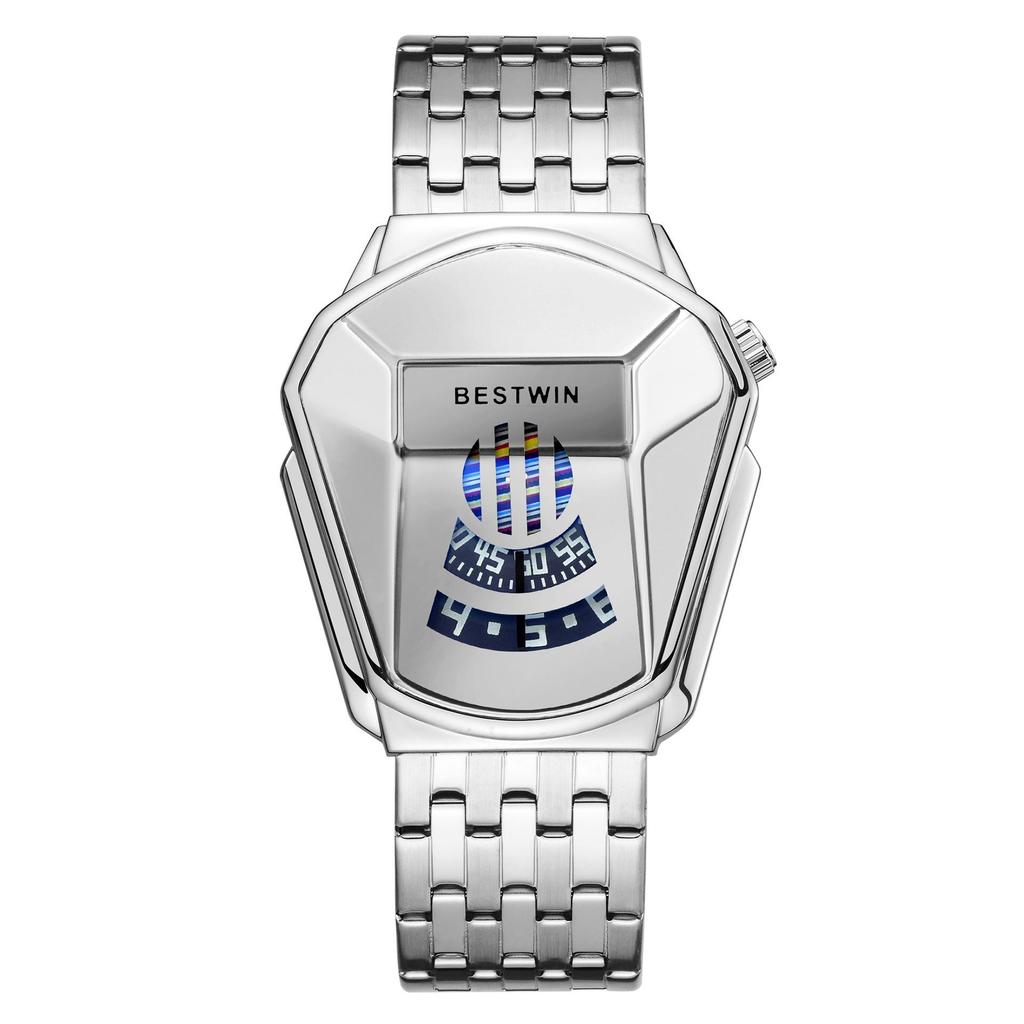 BESTWIN Мужские кварцевые часы из сплава с бриллиантами - Модные парные часы