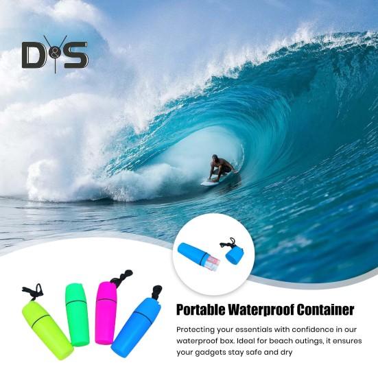 4 шт. водонепроницаемый набор коробок со шнуром для дайвинга, каяка, каноэ, плавания, легкий контейнер, держатель для бутылок, хранение гаджетов, аксессуары
