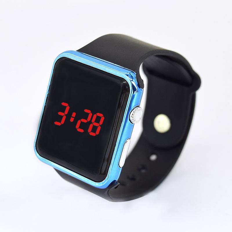 LED Electroplated Square Watch for Students, Adults & Couples - Cool Sunglasses Design