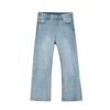 American Retro Distressed Flare Jeans - Trendy Washed Casual Trousers