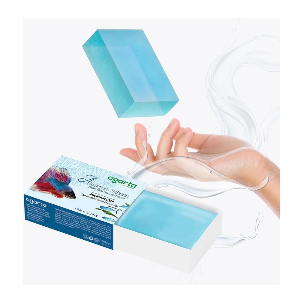 Натуральное аквариумное мыло ручной работы 150 гр.