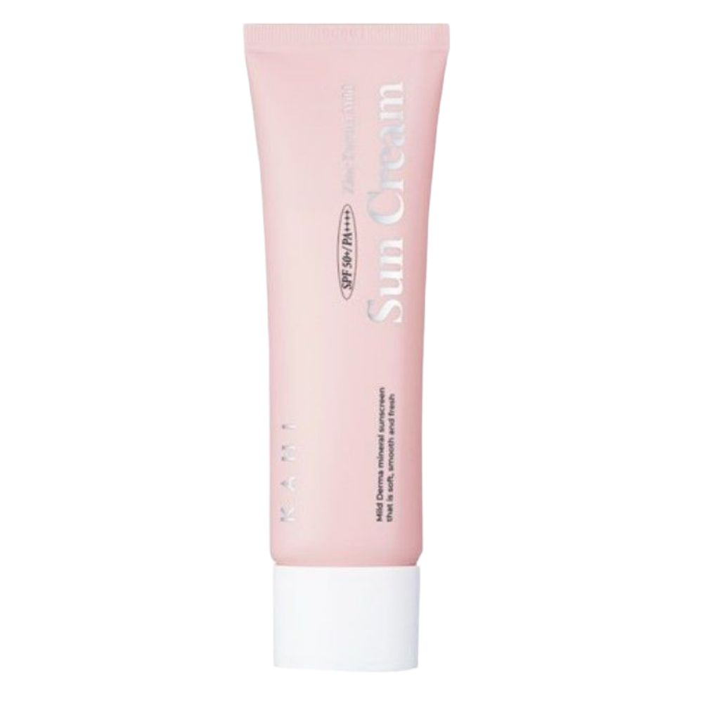 KAHI Zinc Derma Mild Sunscreen SPF50+ PA++++ Mineral UV Protection for Sensitive Skin 50ml