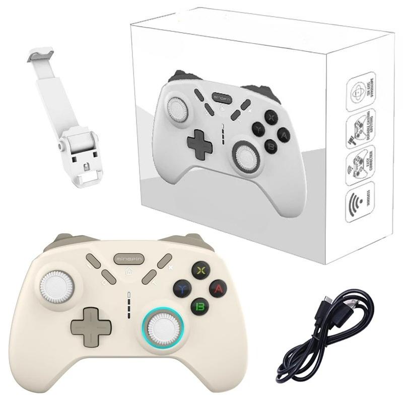 Беспроводной игровой контроллер, совместимый с Bluetooth, для Switch/ PS4/PS3/ Steam/ IOS13.4+/Android (HID)/ Геймпад-джойстик Harmony OS