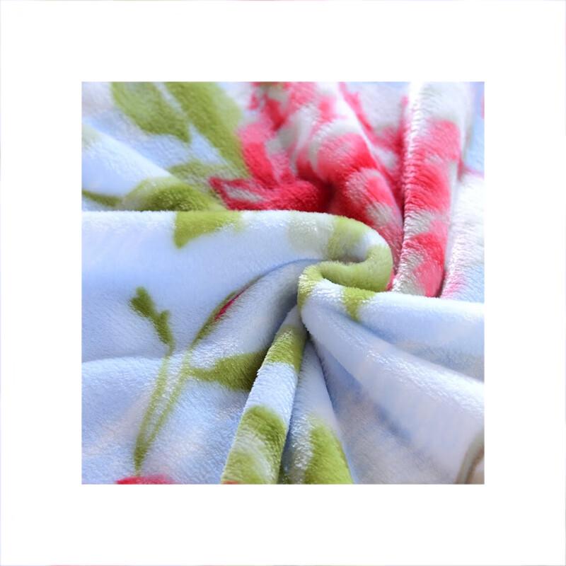 Jinsili Flower Fairy Flannel Fiber Quilt Blanket