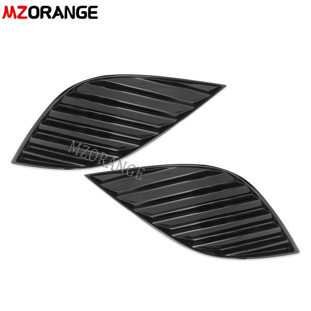 Fog Light Cover Grille Bezel for Toyota Camry SE XSE 2018   Car Front Bumper Fog Lamp Cover Fog Lights