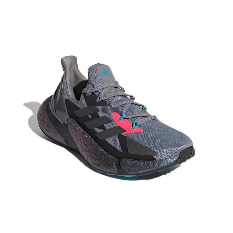 adidas X9000l4 Износостойкие Износостойкие Низкие Беговые Кроссовки Серый Черный Подростки FW9296