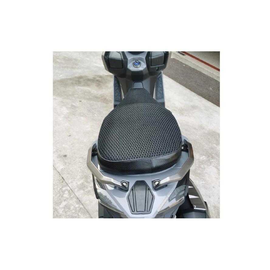 Breathable Scooter Seat Cover Cooling Motorbike Seat Mesh Cover Vehicle Accessory Elastic Soft for Motorcycle, Outdoor