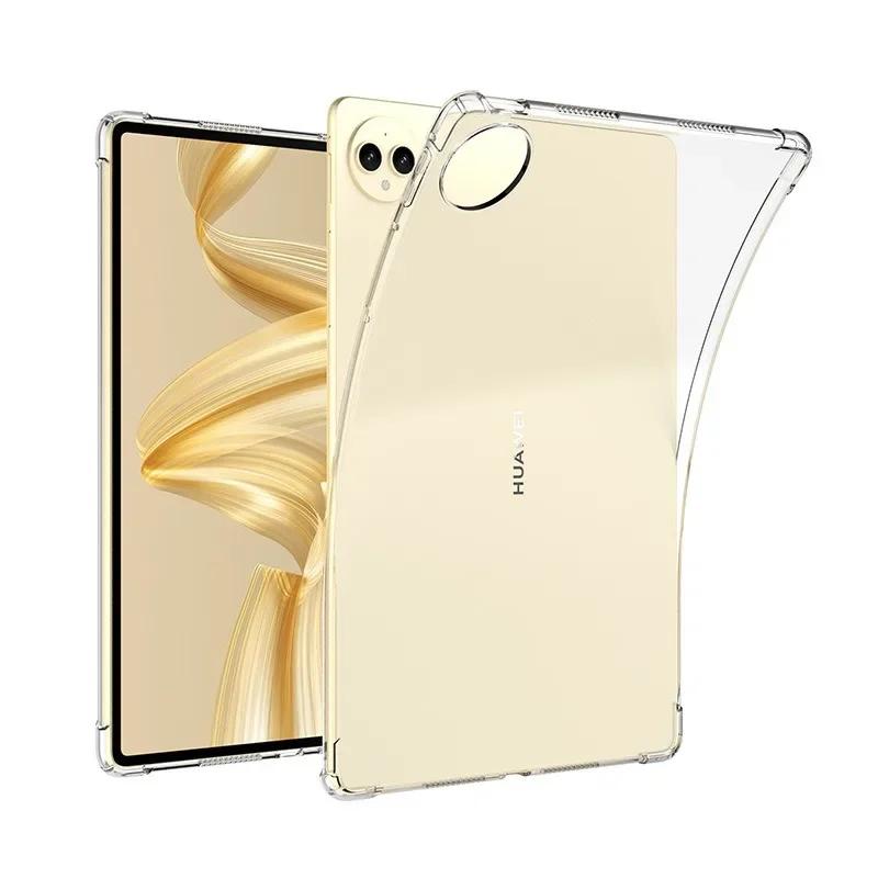 Для HUAWEI MatePad Pro 12,2 дюйма 2024 MRO-W00 MRO-W10 чехол прозрачный воздушные подушки мягкий силиконовый TPU Fundas для MatePad Pro 12,2