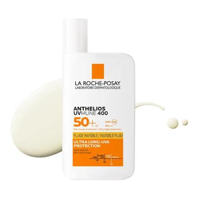Anthelios UVMune 400 Невидимый флюид SPF50+ 50 мл Ультралегкий солнцезащитный крем