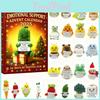 Emotional Support Seasonal Countdown Calendar Toy With Woven Design For Kids And Adults Festive Experience