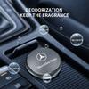 KAQJO1 1pc Car Interior Air Freshener Fragrance Aromatherapy Diffuser Stickers For Mercedes Benz C43 C63 C55 C Class AMG C180 C200 C220