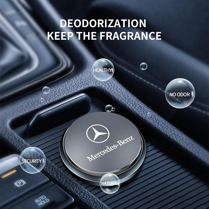 KAQJO1 1pc Car Interior Air Freshener Fragrance Aromatherapy Diffuser Stickers For Mercedes Benz C43 C63 C55 C Class AMG C180 C200 C220