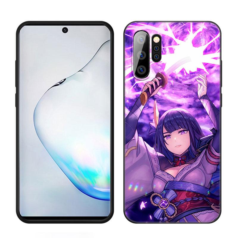 Genshin Impact Raiden Shogun Baal Case For Samsung M30 M31 S Note 10 20 M04 M13 M32 M14 M23 M33 M34 M42 M52 M53 M54 M11 M12 M21