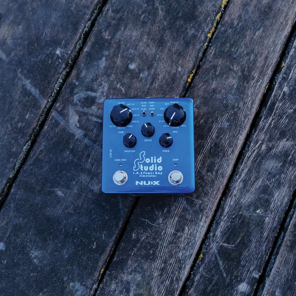 NUX Solid Studio IR Power Amp Simulator Гитарный эффектор NSS-5 и