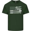 USA Grill Flag America BBQ Food Unisexs Light Cotton TShirt