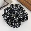 Printed Scrunchies Elastic Hair Bands Women Girls Vintage Hair Rope Ties Headbands Hair Accessories Ponytail Holder Rubber Bands