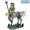 1456PCS Centaur Archer Building Blocks Magic Centaur Model Bricks Desktop Ornaments Children's Educational DIY Toys Holiday Gift