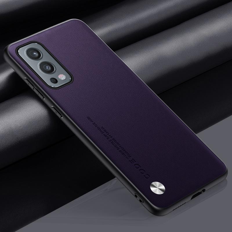 Роскошный чехол из искусственной кожи для OnePlus Nord 2 5G, задняя крышка, матовый силиконовый чехол для телефона с полной защитой для One Plus Nord 2 Nord2