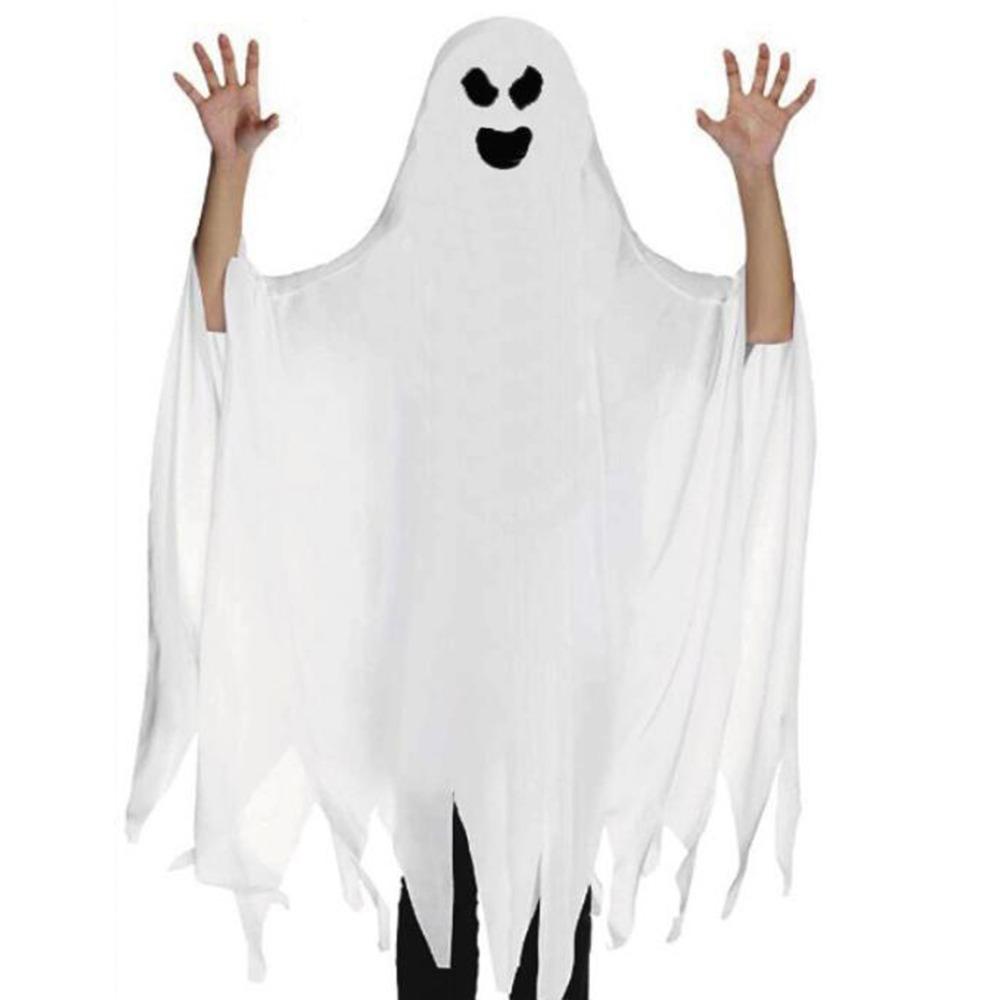 Tassels Ghost Costume Cape White Halloween Costumes Cute Halloween Cloak Cape All Saints' Day