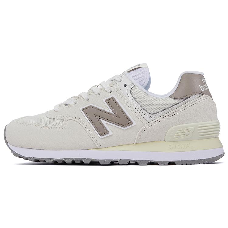 New Balance 574 Linen Light Mushroom Unisex Sneakers Cream White U574ESC