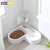 Автоматическая миска для питья Love Pet Bowl, влагостойкая миска для кошек, миска для собак, многофункциональная двойного назначения для питья и кормления