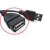 Male to Female USB 2.0 Extender Cord USB Extension Cable USB 2.0 Cable Data Transmission Line